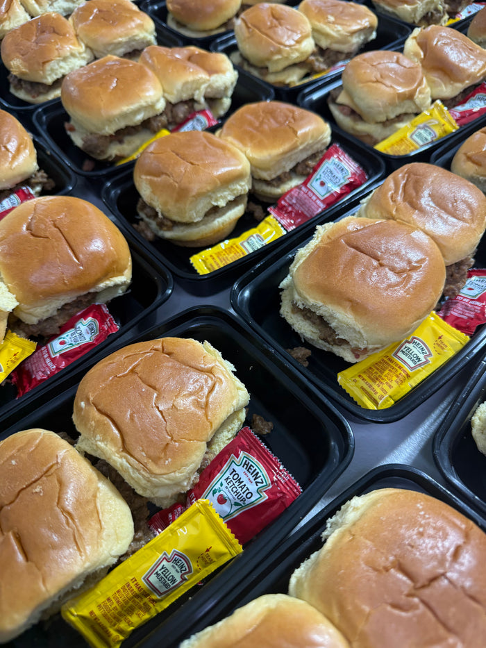 Cheeseburger Sliders (Porcionado)