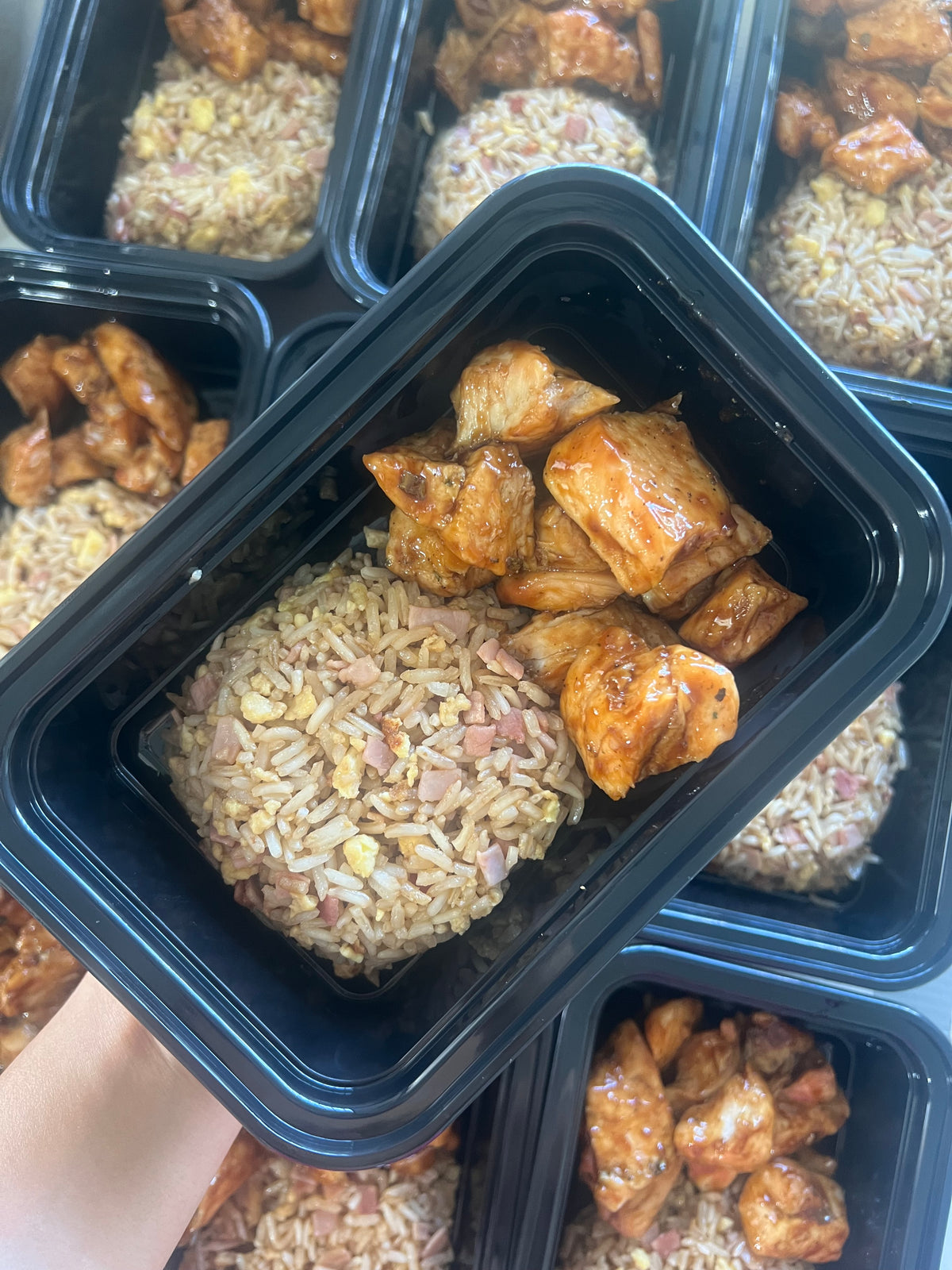 Pollo Teriyaki con Arroz Chino (Macro Ready)